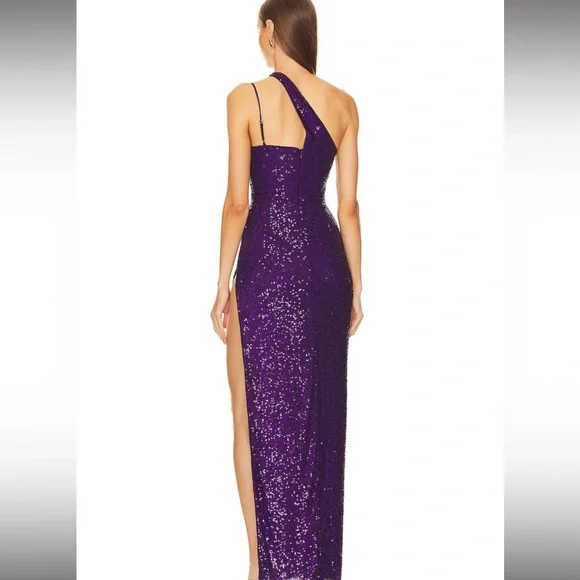 Michael Costello x REVOLVE Ara Gown in Purple